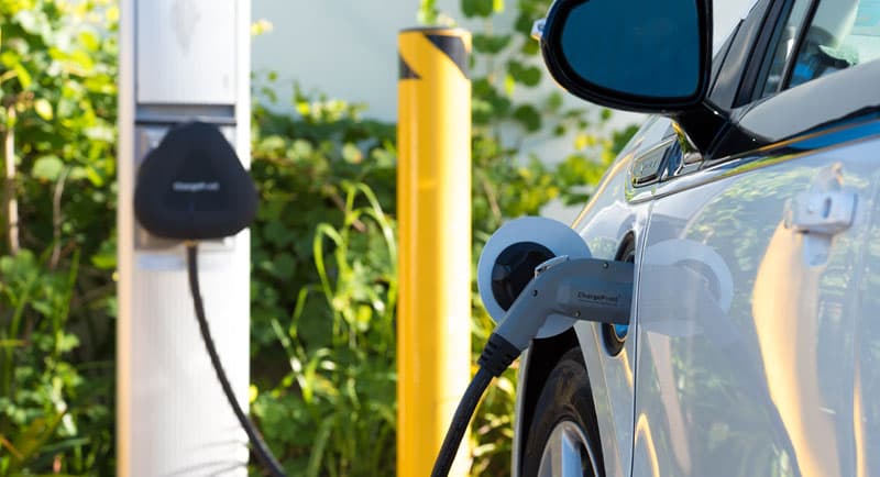Puntos de recarga para coches eléctricos